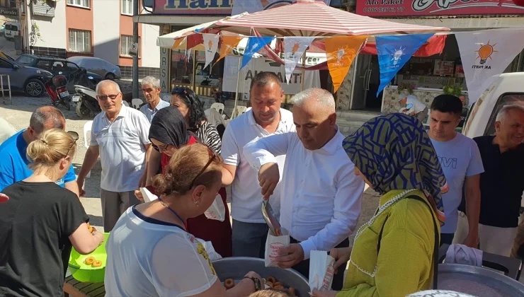 AK Parti Demirci İlçe Teşkilatı 23. Kuruluş Yıl Dönümünü Lokma Hayrıyla Kutladı