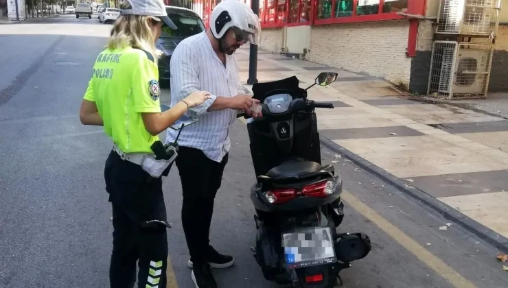 Manisa’da Motosiklet Denetimleri Sonucunda 55 Araç Trafikten Men Edildi