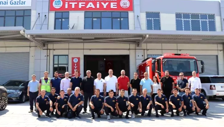 Muradiye OSB İtfaiye Teşkilatı Göreve Başladı