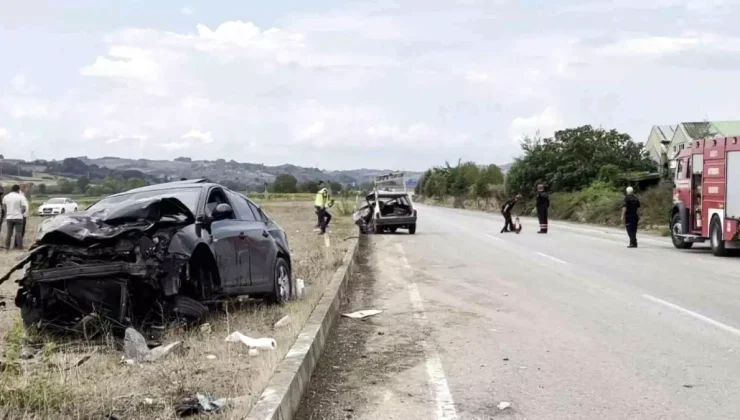 Sakarya’da trafik kazası: 1 ölü, 1 yaralı