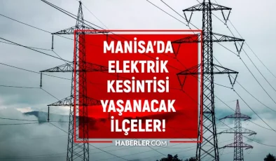 Manisa elektrik kesintisi! 15-16 Ekim Turgutlu, Şehzadeler, Salihli elektrik kesintisi ne zaman bitecek?