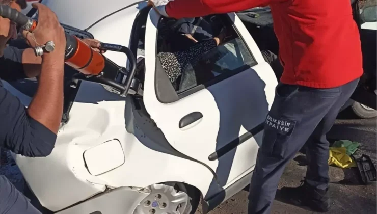 Soma’da Trafik Kazası: 1 Ölü, 3 Yaralı