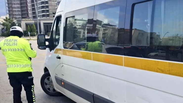 Manisa’da Okul Servis Araçlarına Yoğun Denetim: 14 Araç Ceza Aldı